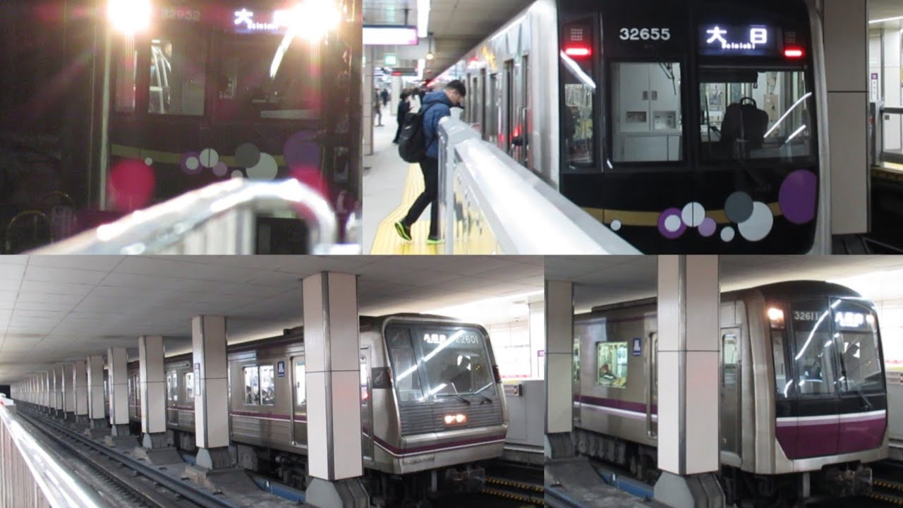 東梅田駅・中崎町駅での大阪メトロ谷町線を撮影！