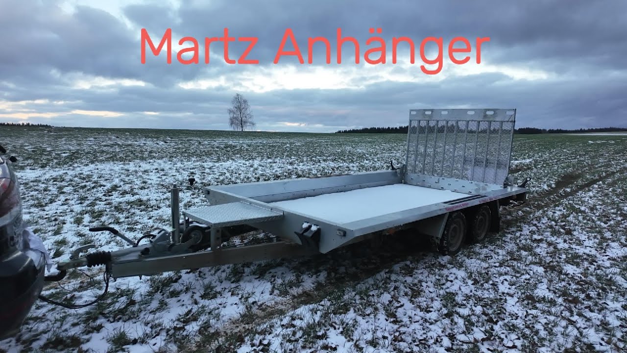 Vorstellung Martz Baumschinenanhänger
