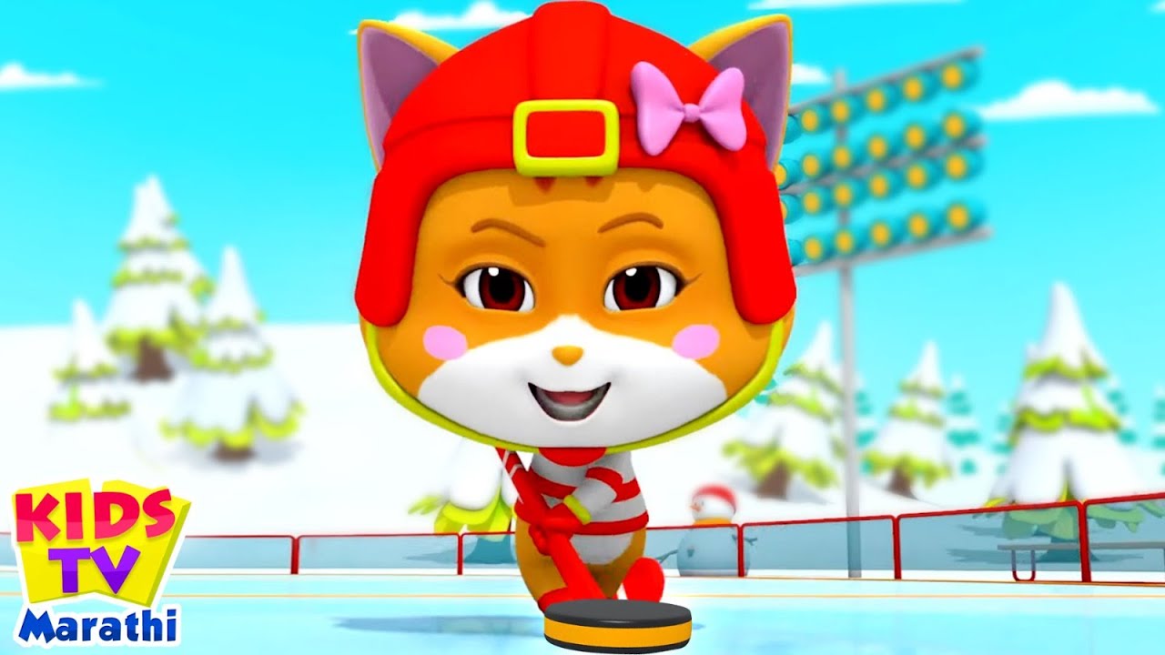 Ice Hockey, The Quicksand Adventure + Loco Nuts Cartoon, Hindi Stories and Song