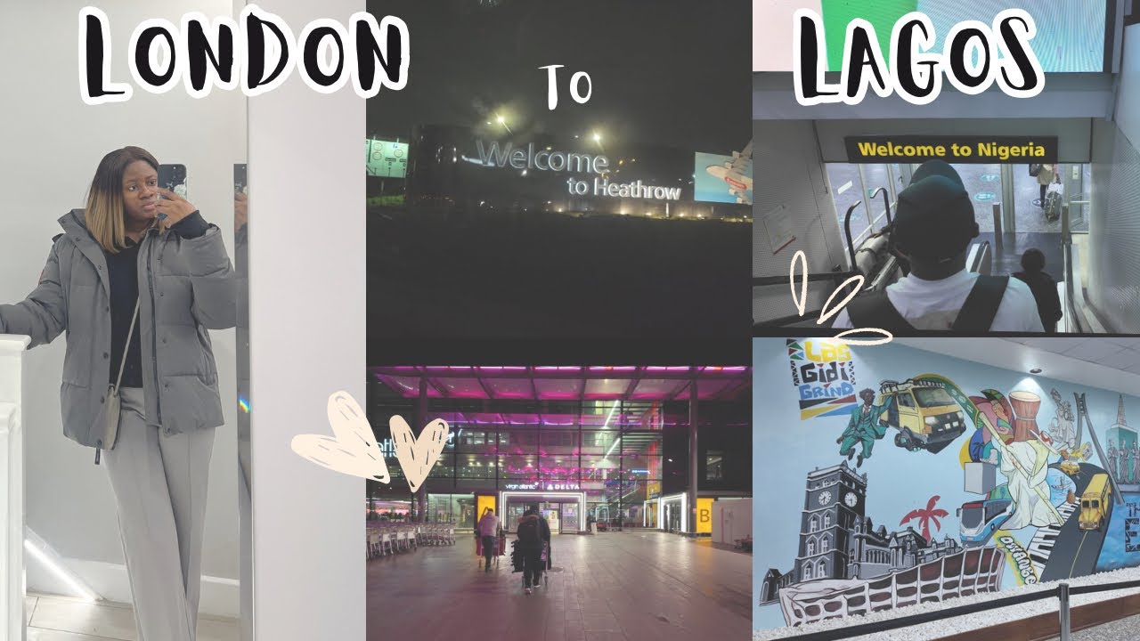 Travel Vlog from the UK 🇬🇧to Nigeria 🇳🇬for our WEDDING | 2025 Wedding