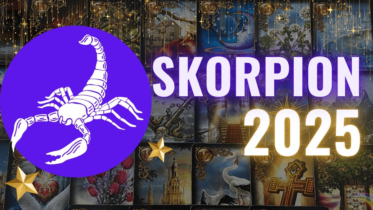 Skorpion 2025: DEIN Jahr der Erfüllung und Freiheit! | Lenormand Jahreslegung Tarot Kartenlegen
