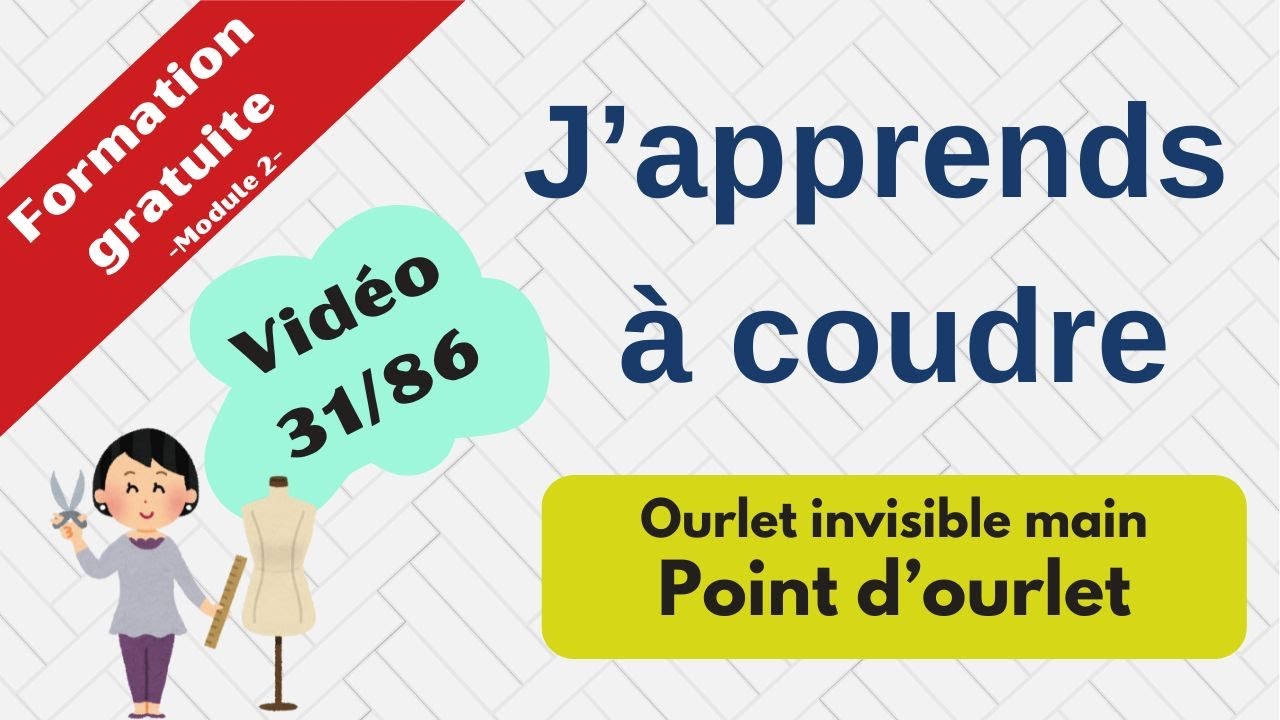 Ourlet invisible main - Point ourlet
