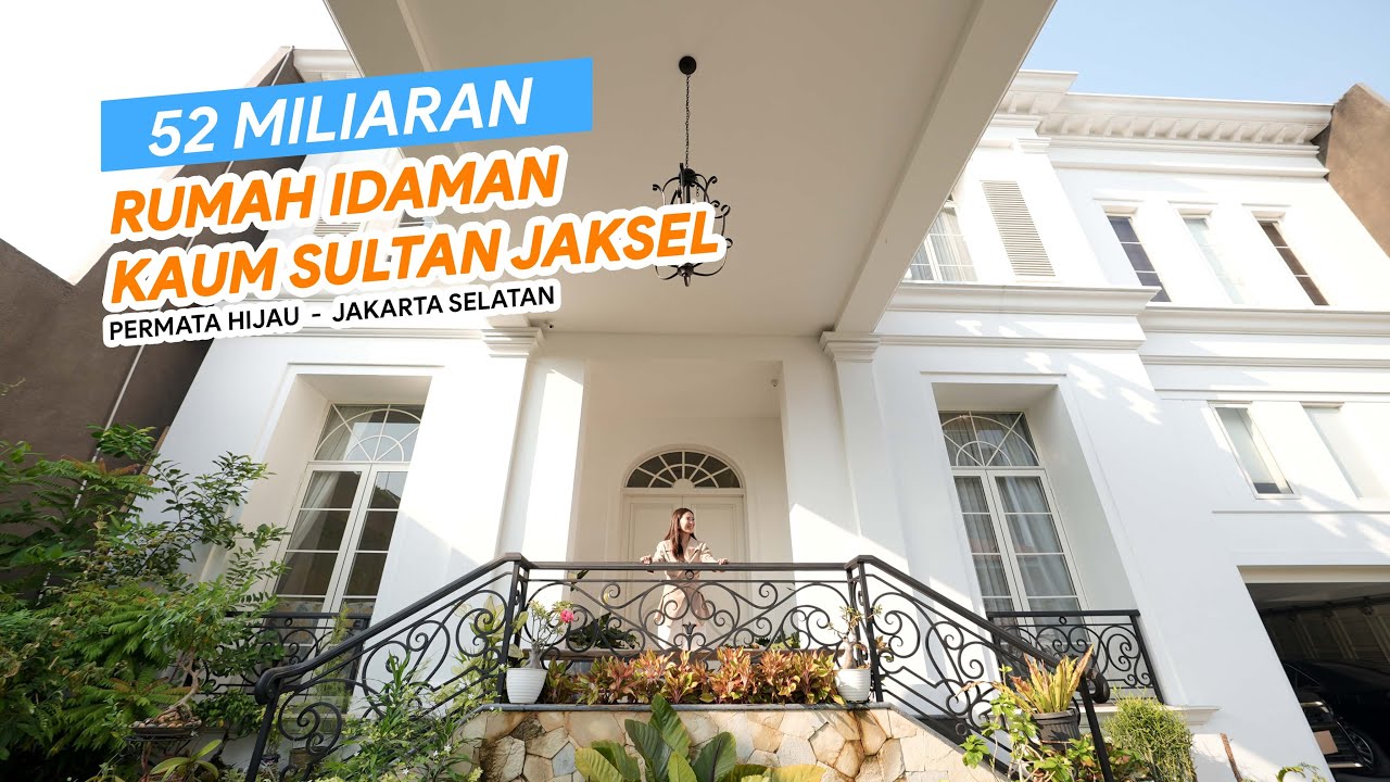 (SOLD) Eps. 432 | Homey dan Siap Huni. Rumah Classic modern di Permata Hijau