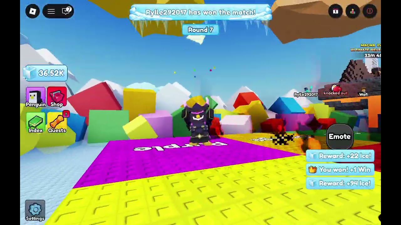 NEW KNOCKOUT UPDATE LAVA UPDATE #knockout #roblox #update 
