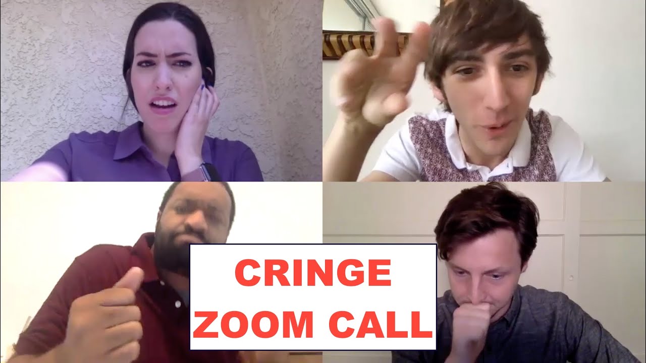 COVID19 A Day At The Office (Cringe Zoom Meeting)