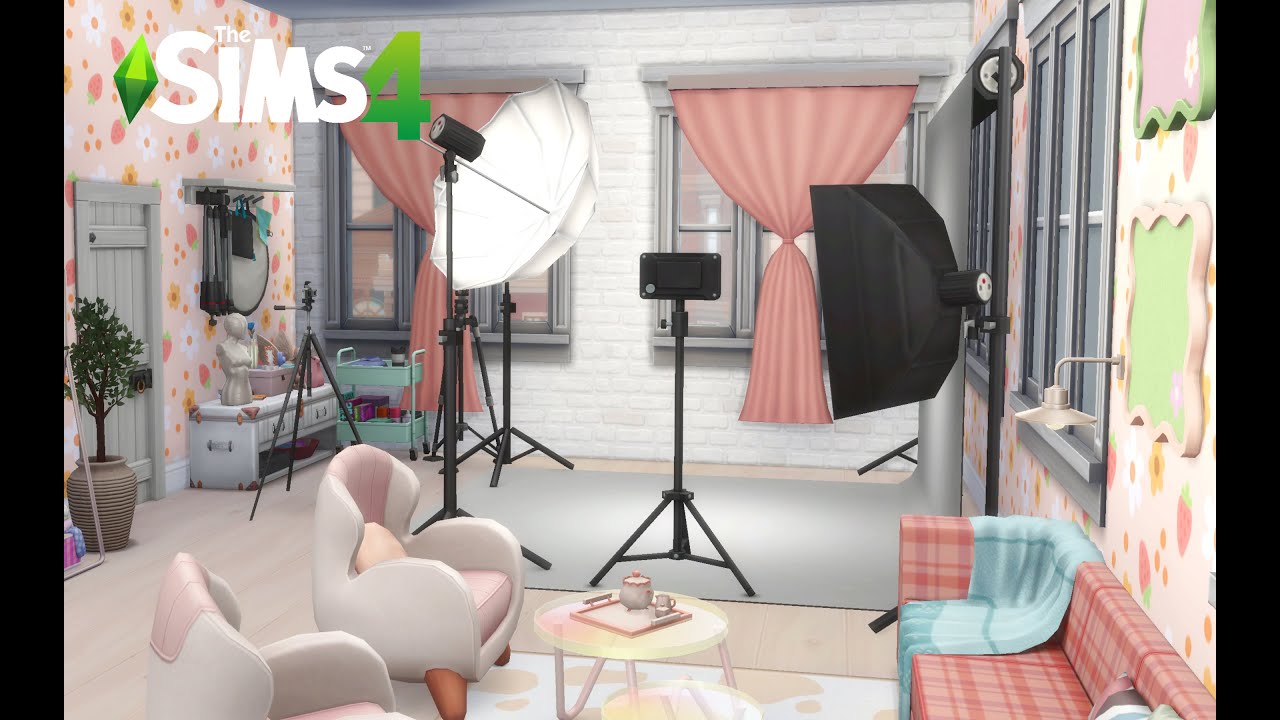 Photographer&rsquo;s Studio Apartment  |17 Culpepper House| The Sims 4 Speed Build | Stop Motion | NOCC