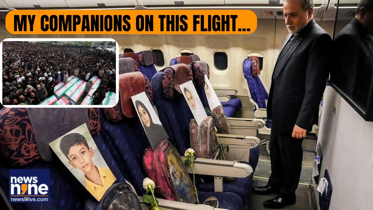 With photos of 168 Schoolgirls Killed by US, Iran Delegation Arrives in Pakistan for Peace Talks