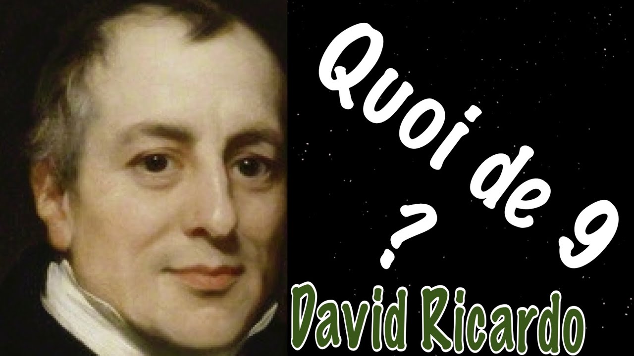 7- Apport de David Ricardo par rapport à Adam Smith - école classique