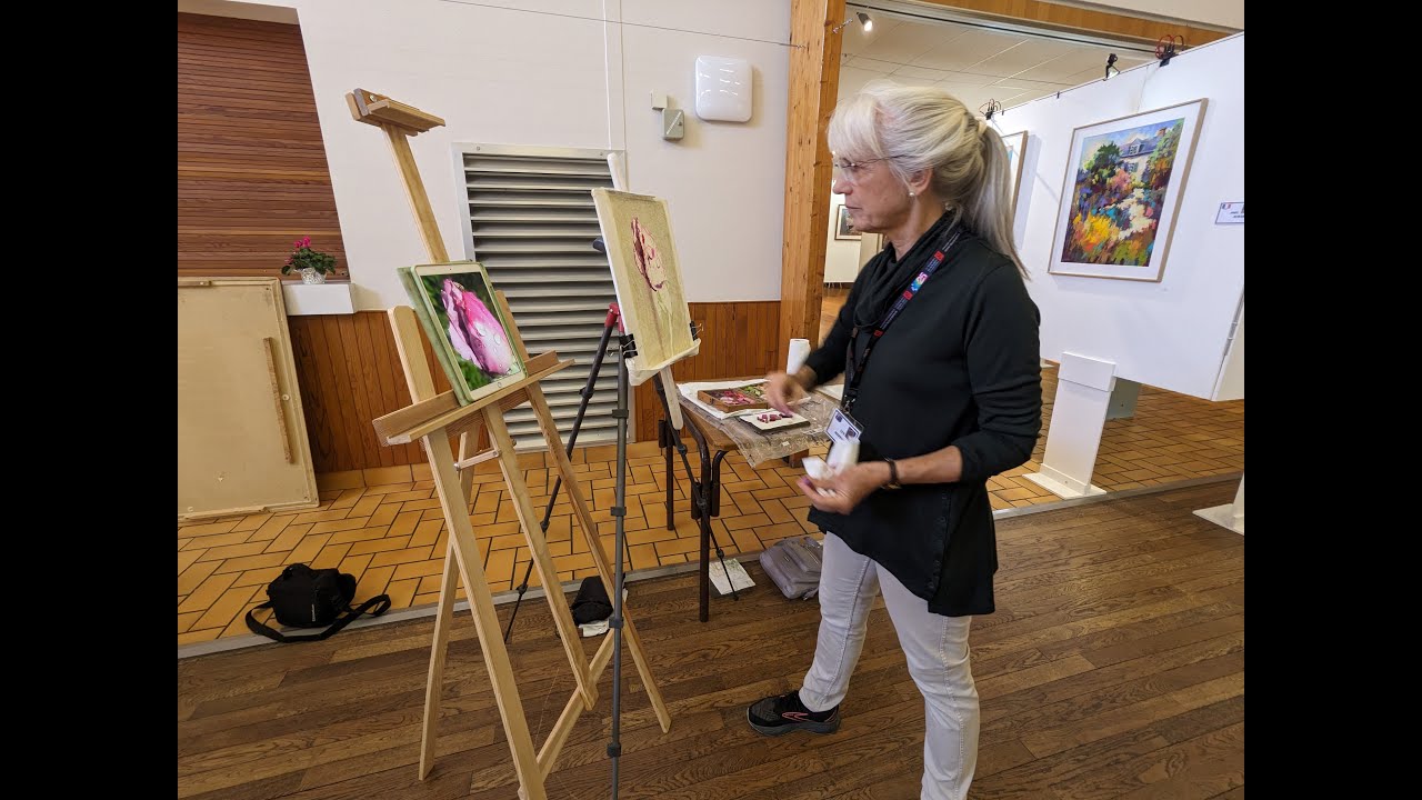 Lyn Diefenbach, Salon International du Pastel, Saint-Brisson-sur-Loire