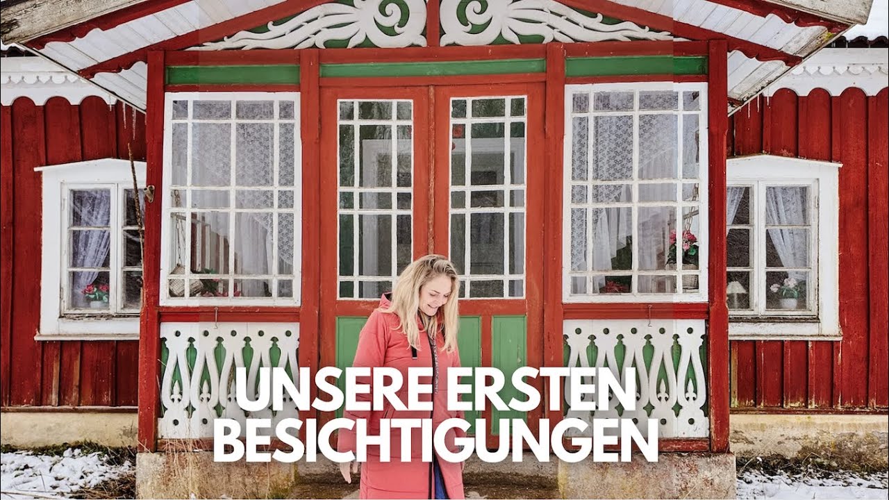 ༄ HAUS KAUFEN IN SCHWEDEN: Erste Besichtigungen, MidSommerVibes & einem unerwarteten Schneefall ❄️
