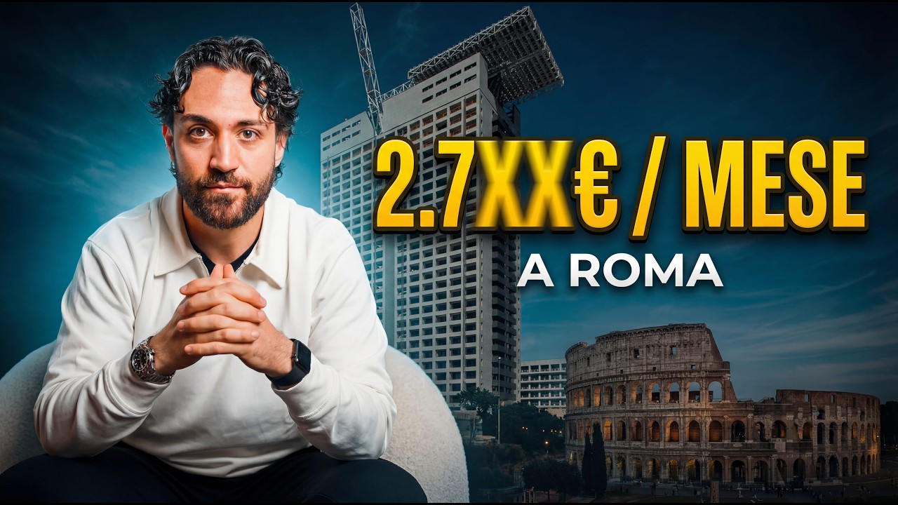 Quanto PAGO per Vivere nel Palazzo più Alto di Roma? (Eurosky Tower Home Tour)