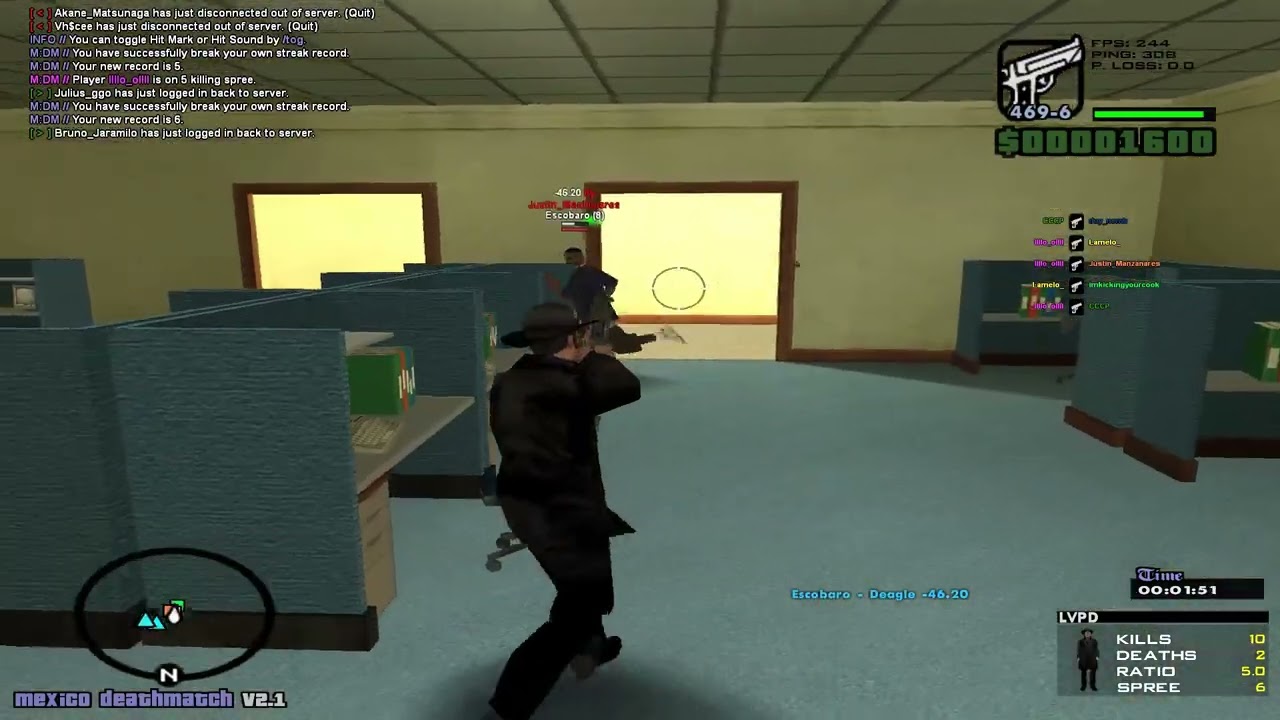samp dm server