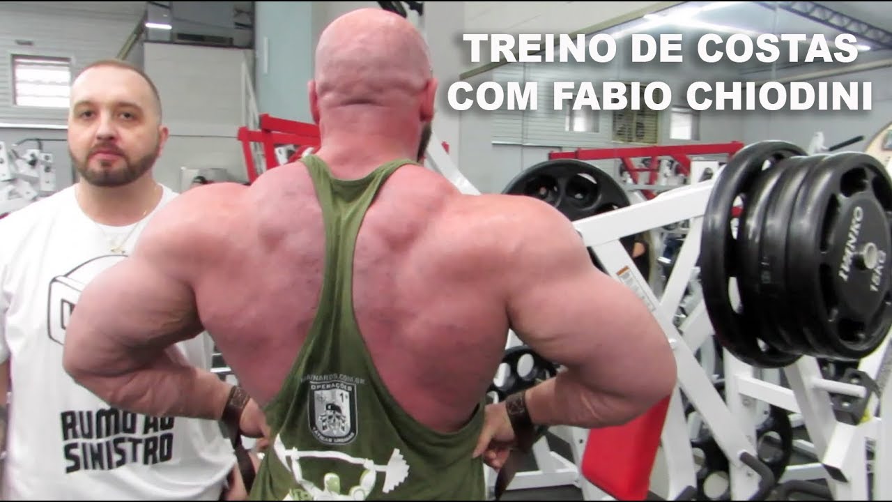 TREINO DE DORSAL COM O MESTRE F&Aacute;BIO CHIODINI | FABRICIO PACHOLOK