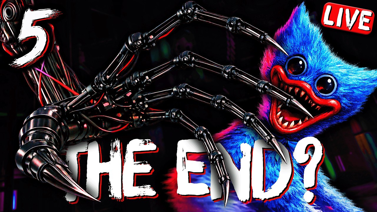 Poppy Playtime Chapter 5 LIVE &mdash; It Ends Tonight&hellip;?
