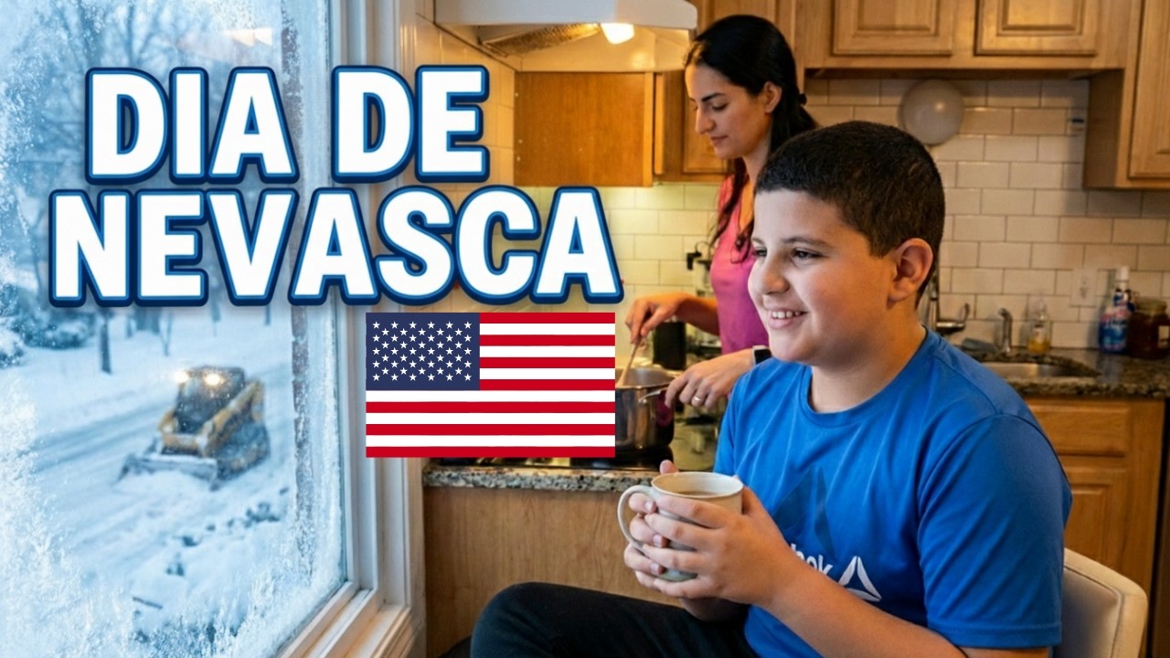 Blizzard Warning ❄️ | Nossa rotina de manhã em dia de nevasca nos EUA”