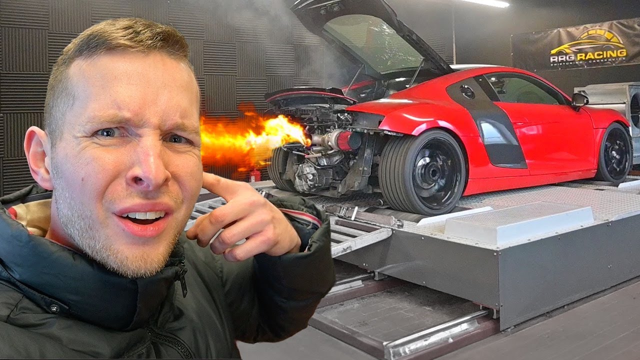 Ich habe meinen Audi R8 SELBER auf Bi-Turbo umgebaut