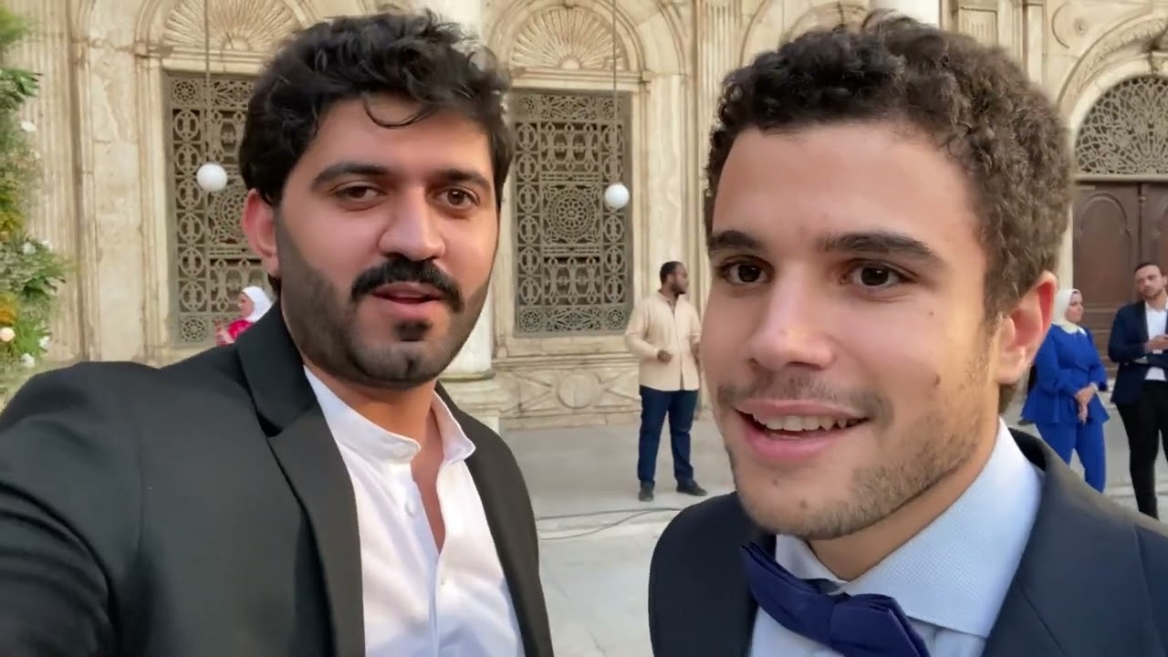 انا و كنزى روحنا كتب كتاب محمد مكاوى ❤️