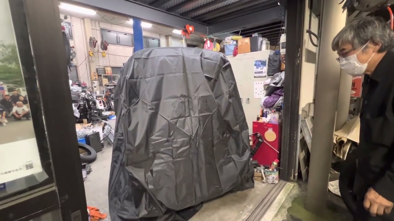 黒い車体カバー新発売！後編　車中泊？！ 　APtrikes125