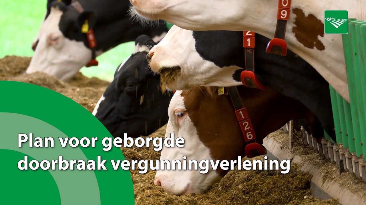 Plan voor geborgde doorbraak vergunningverlening