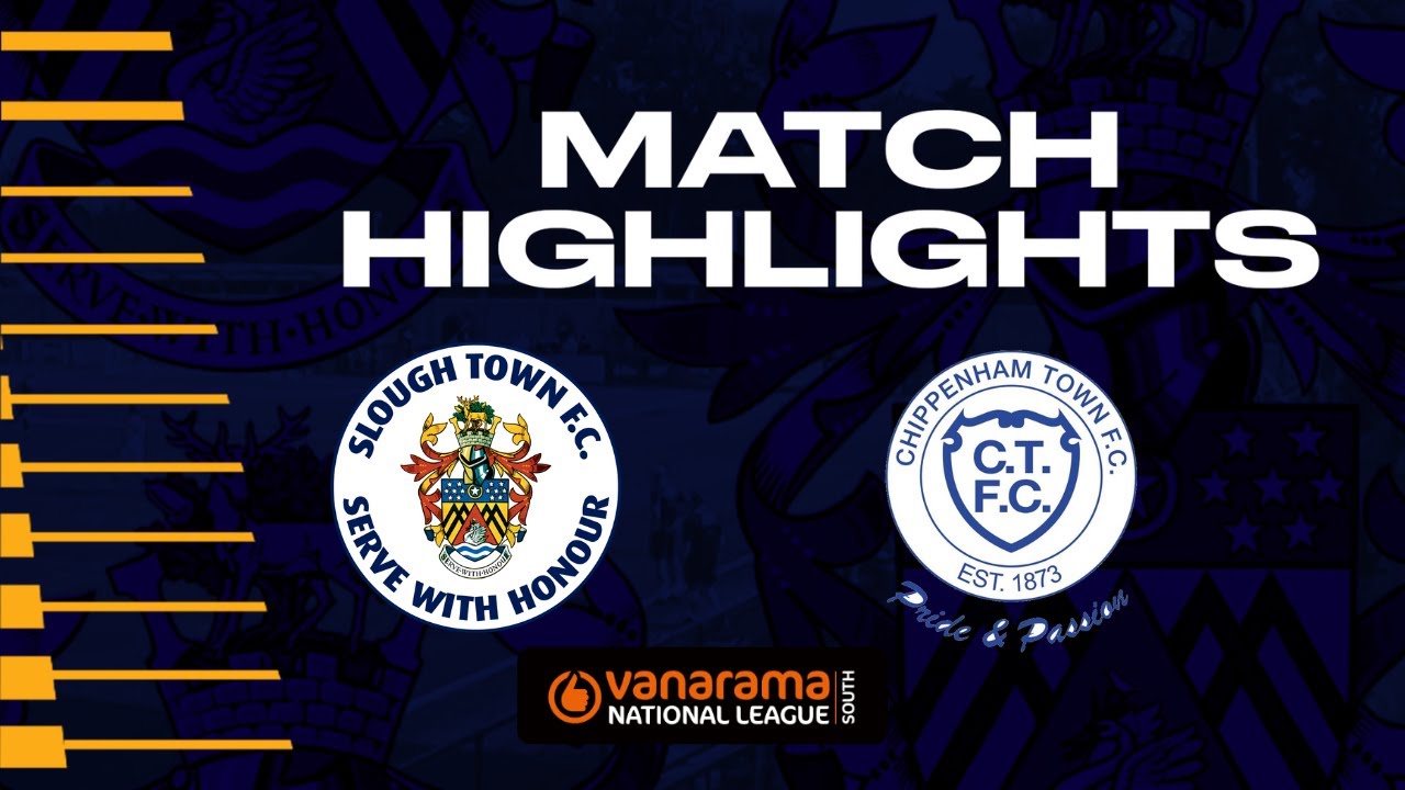 Slough Town 6-1 Chippenham Town | Highlights | 7 April 2023