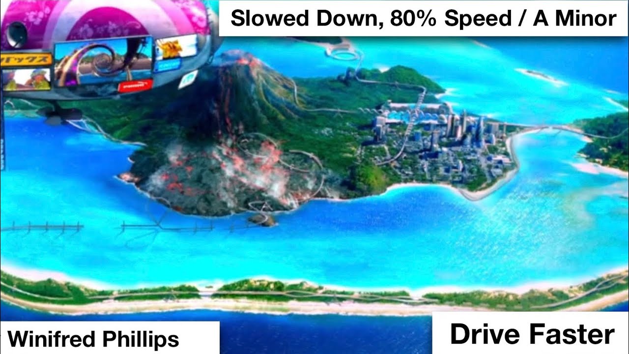 Speed Racer the Videogame Soundtrack: Drive Faster (Slowed, 80% Speed/A Minor)
