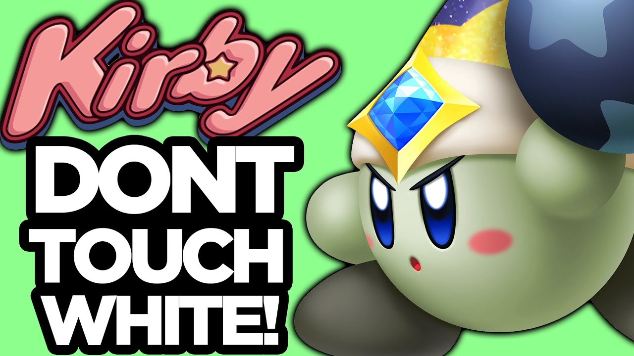 EVERY KIRBY GAME: Don't Touch White!