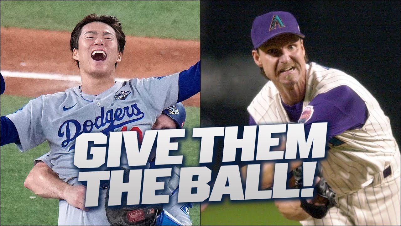 Yoshinobu Yamamoto mirrors Randy Johnson's HISTORIC World Series! (G2 CG, G6 W, G7 W!) | 山本由伸ハイライト