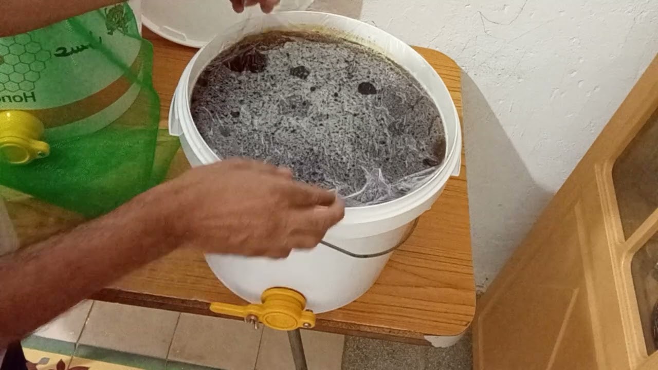 تنقية العسل من الشوائب