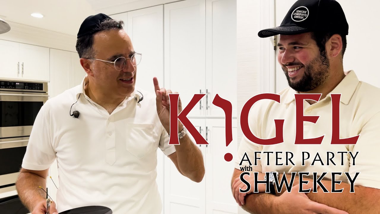 Sneaking Backstage To Deliver Kugel To Yaakov Shwekey At His Concert!