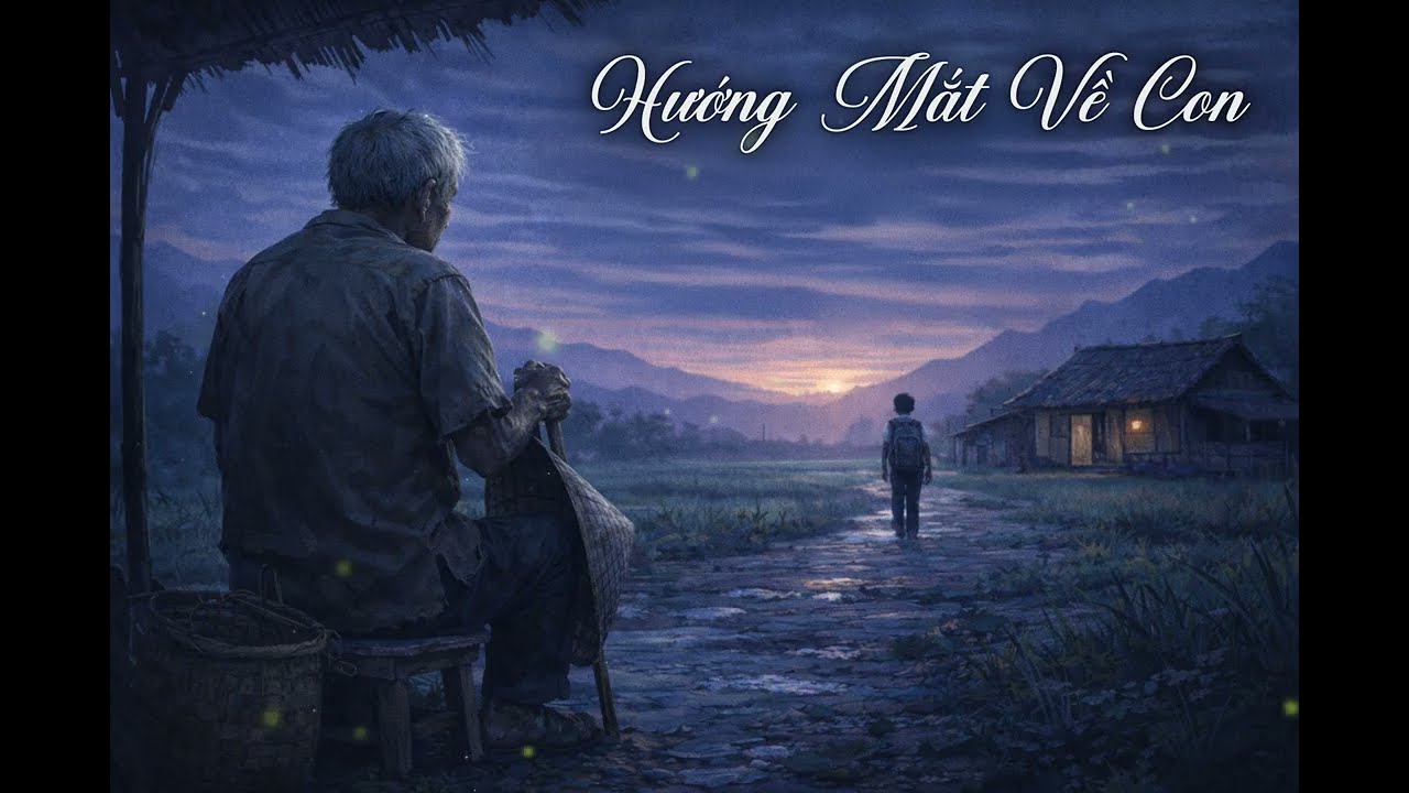 Hướng Mắt Về Con | Video Lyric | Bài Hát Cảm Động Về Người Cha Luôn Hướng Về Con Cái