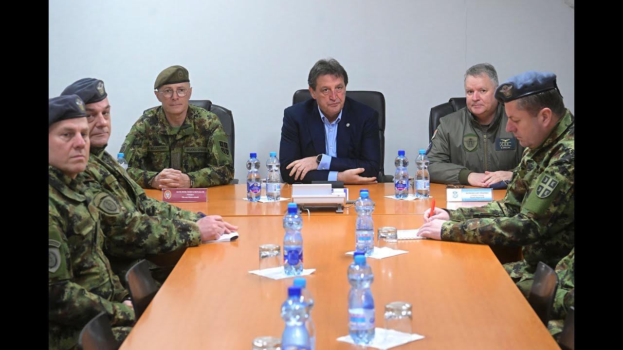 Obilazak snaga Vojske Srbije za kontrolu i zaštitu vazdušnog prostora