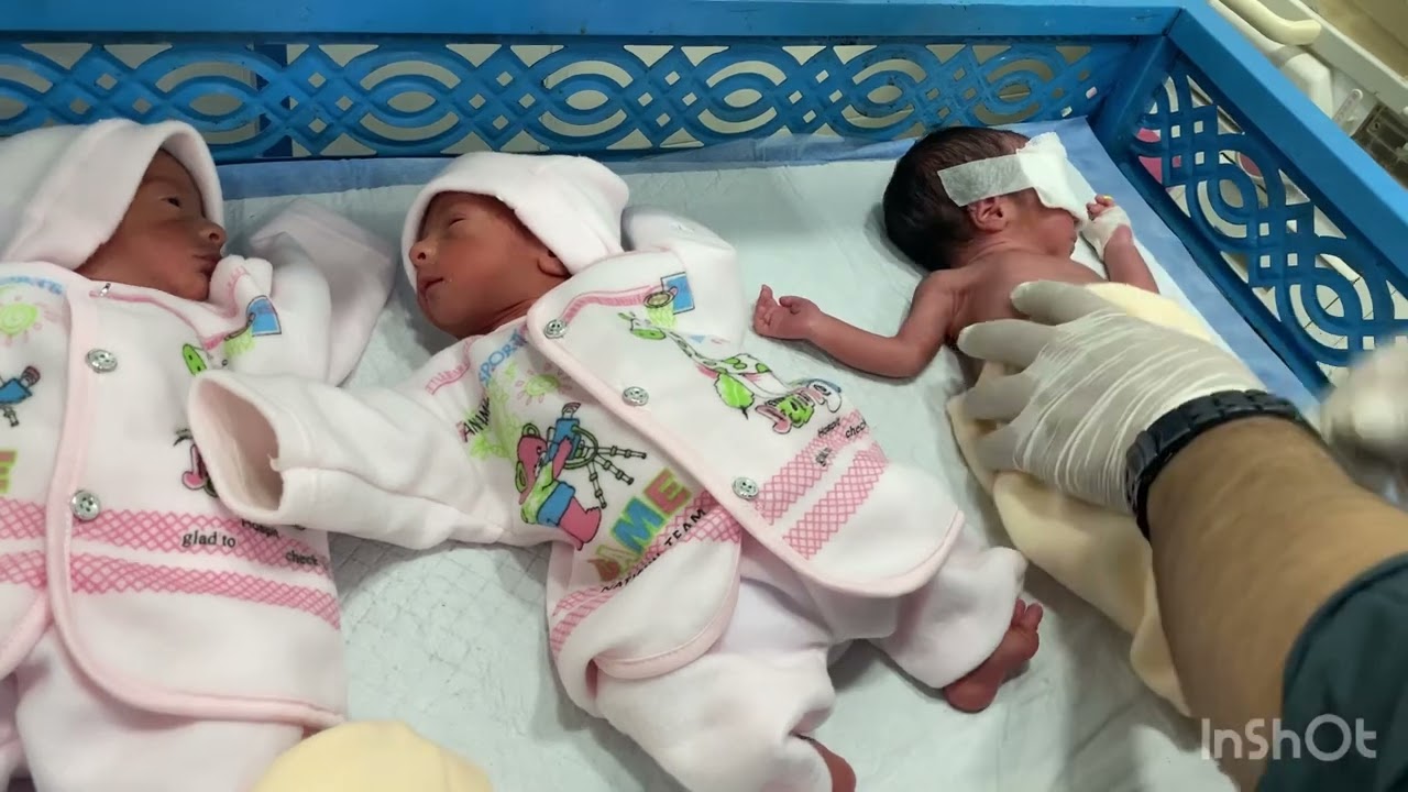 Triplet babies Discharge from Nicu Healthy & going  home!  After receiving expert neonatal care