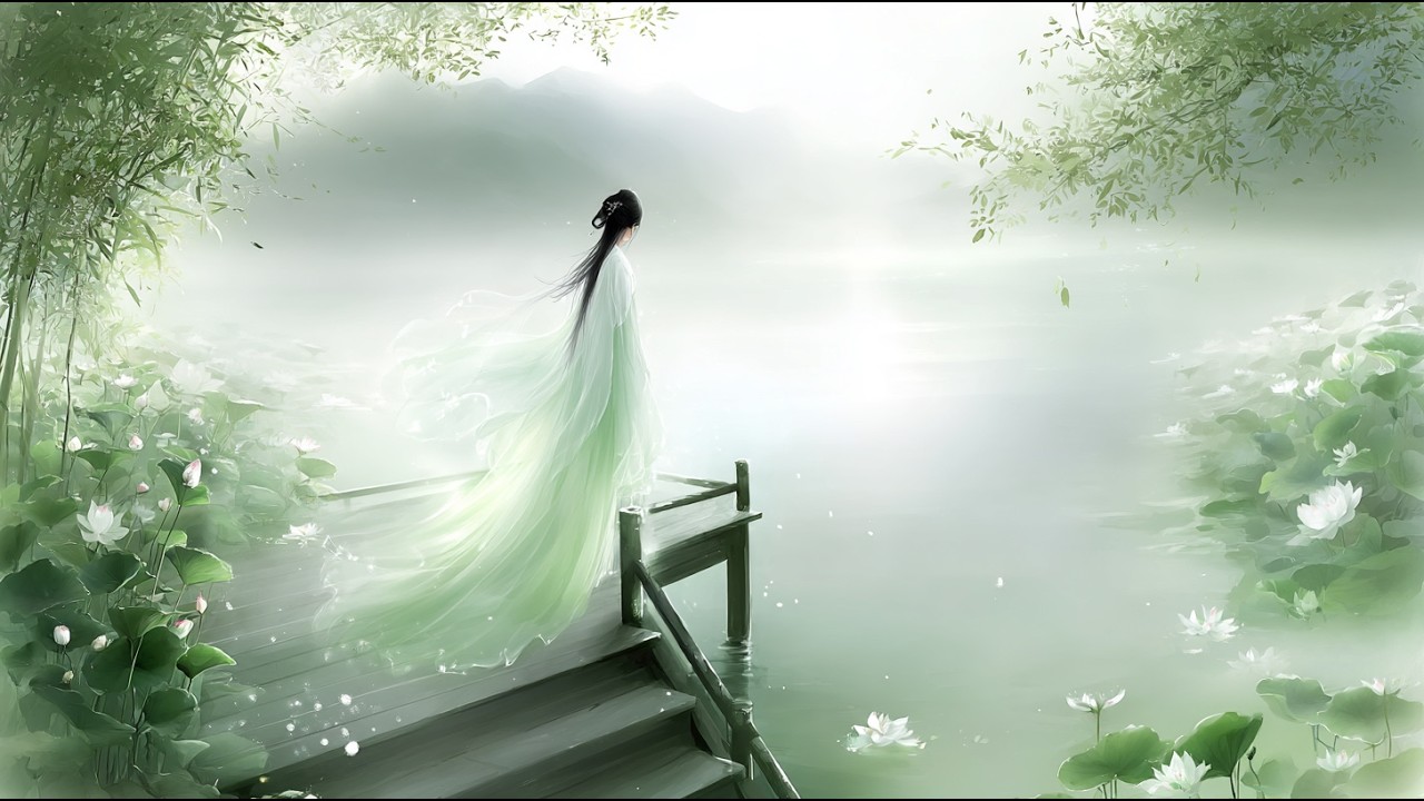 一襲箏鳴一縷簫，靜坐畫中，洗盡鉛華！養生 療癒 冥想 靜心#Guzheng #MeditationMusic #ChineseZither #RelaxingMusic #古箏 #箫
