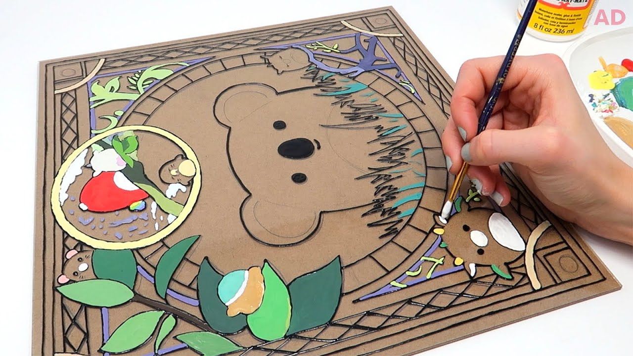 How to make FAKE Stained Glass?!