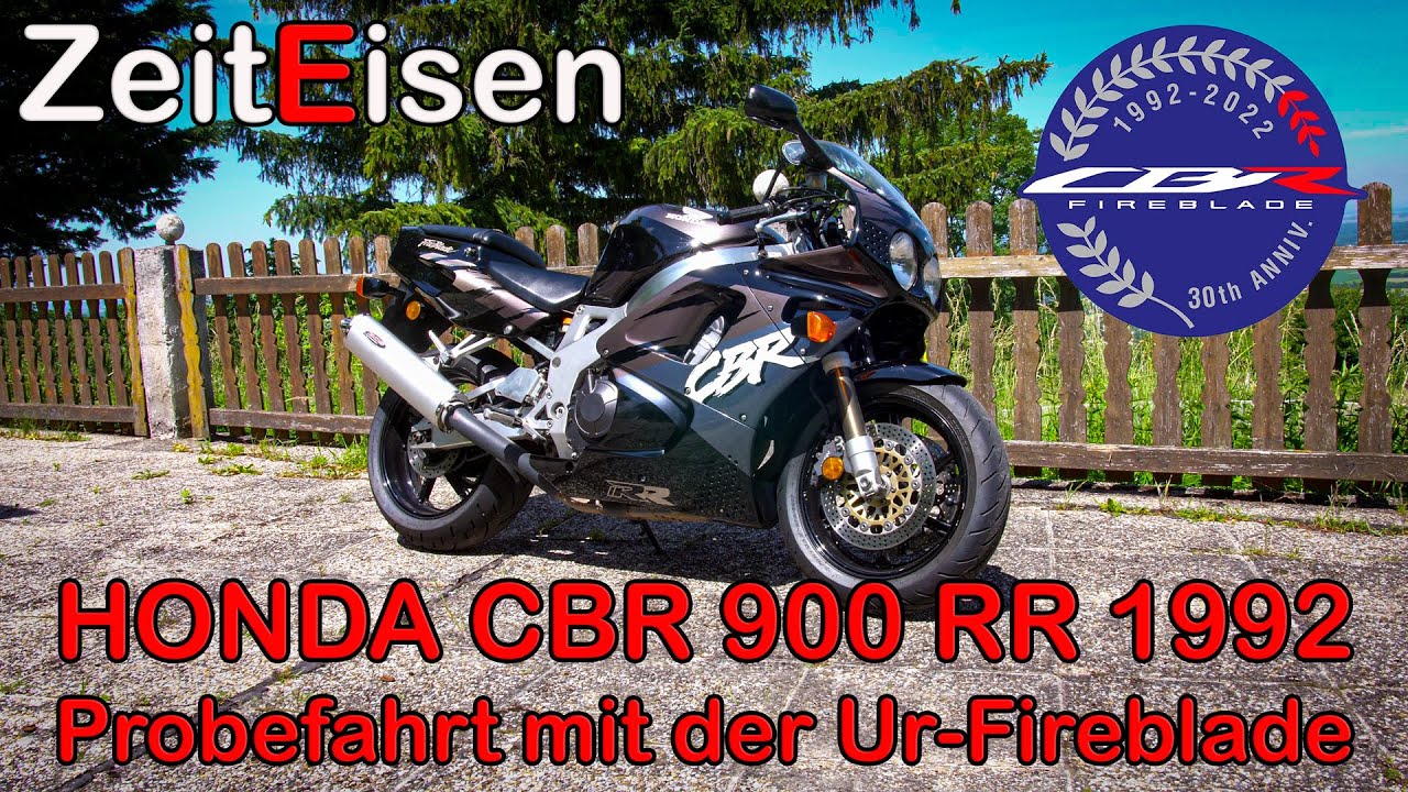 Testfahrt Honda CBR900RR Fireblade 1992