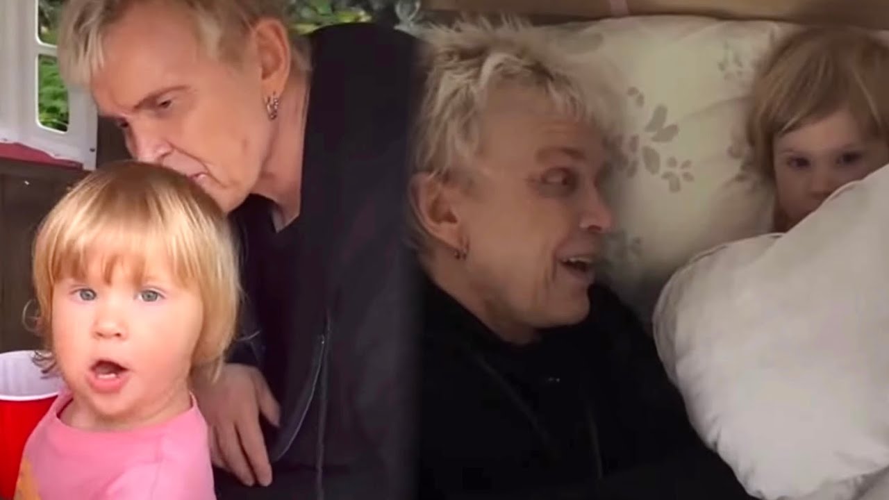 Billy Idol Live Streams With Granddaughter