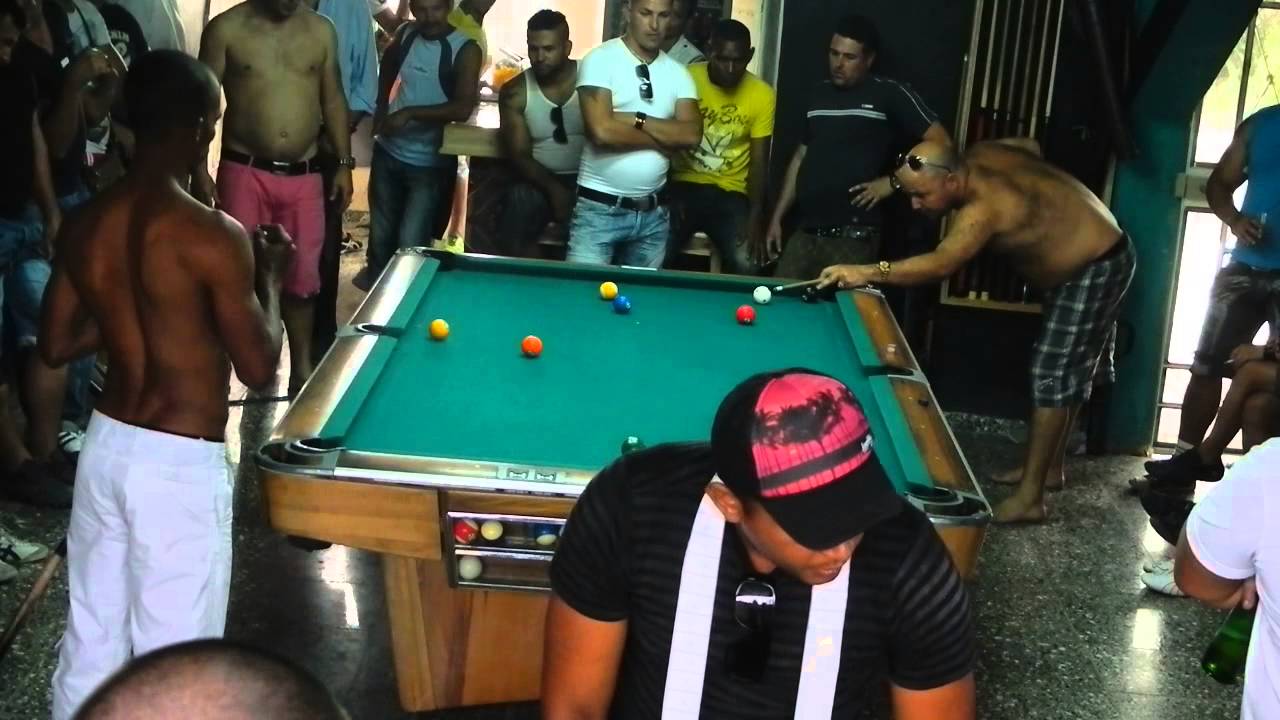 Billar en La Habana, Cuba