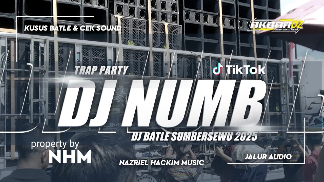 DJ NUMB LINKIN PARK TRAP PARTY FULL BASS‼️ DJ BATLE SUMBERSEWU 2025