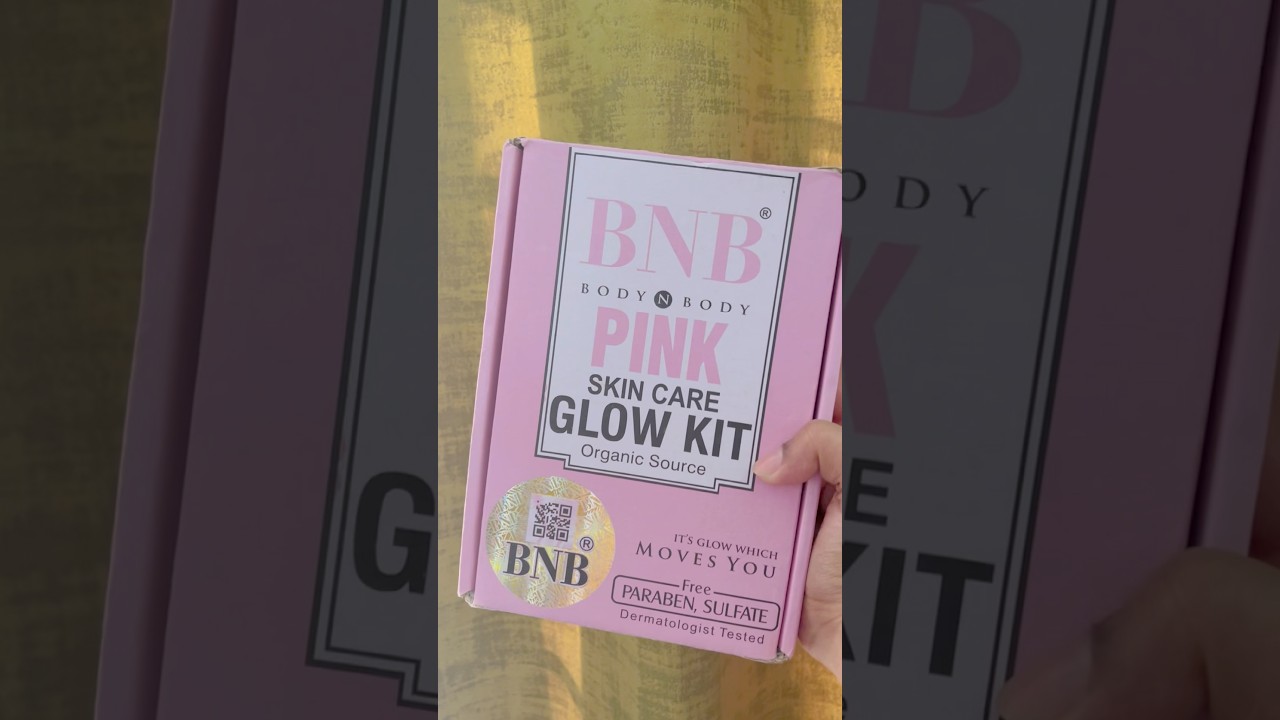BNB Pink Glow Kit✨ #Pinkglow#skincare #brighteningcare #healthyskin #glowup #skincareessentials