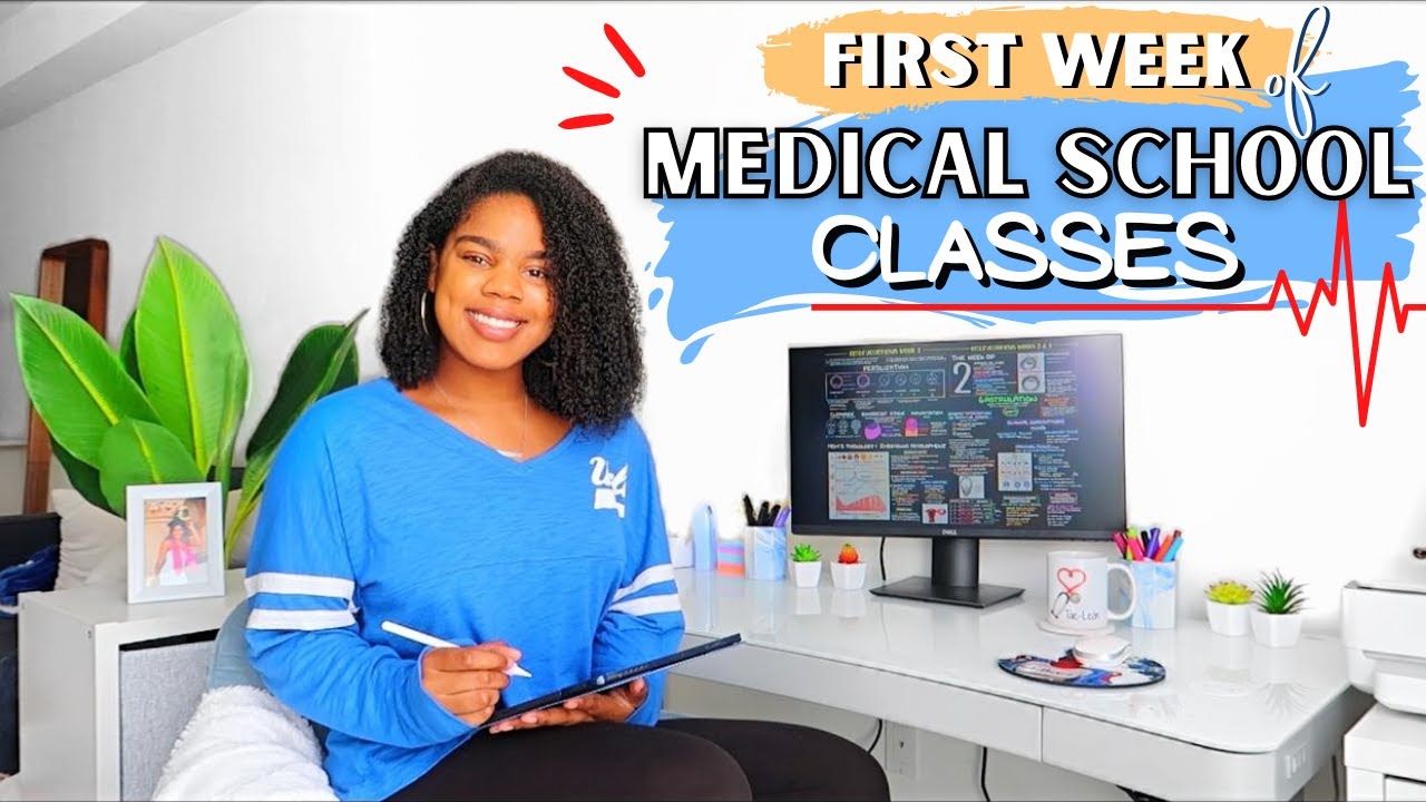 FIRST WEEK OF MEDICAL SCHOOL CLASSES l Vlog!