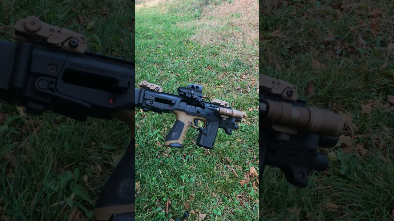 micro roni APX! #shorts #viral #army #defense #rifle #edc #9mm #short #edccommunity