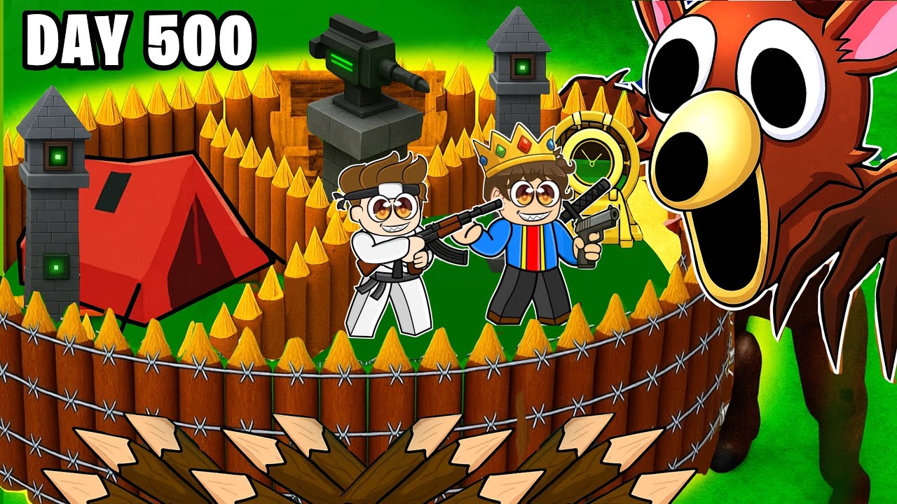We Made The SAFEST AFK BASE In 99 Nights In The Forest 😱| Roblox