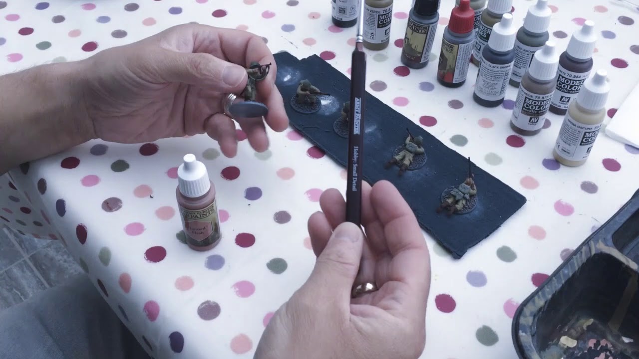 How to paint Bolt Action US Airborne