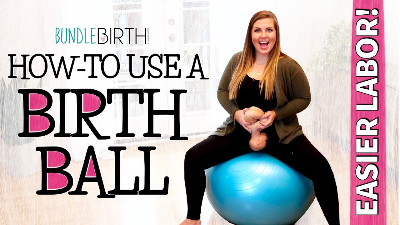 Birth Ball for Pregnancy, Labor, Birth & Postpartum | Sarah Lavonne