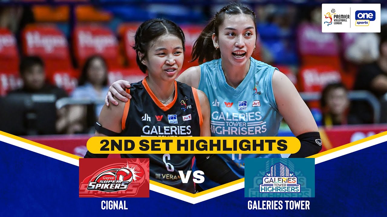 GALERIES TOWER vs. CIGNAL | SET 2 HIGHLIGHTS | 2026 PVL ALL-FILIPINO CONFERENCE