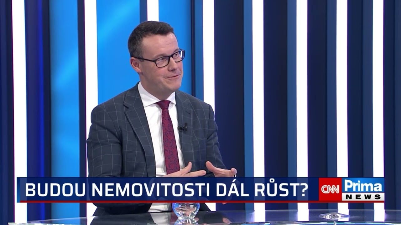 Vojtěch Šmajer na téma investic a spoření pro CNN Prima News
