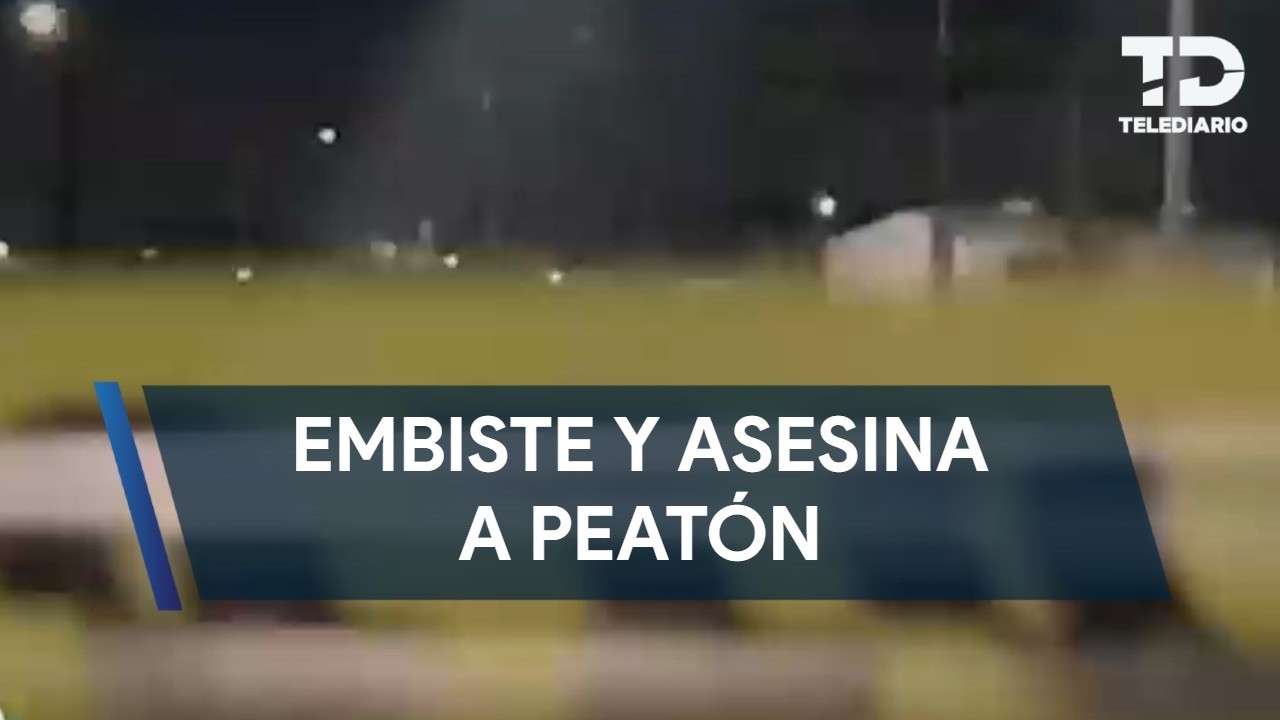 Conductor embiste y asesina a peatón en el Periferico Luis Echeverría en Saltillo Sur