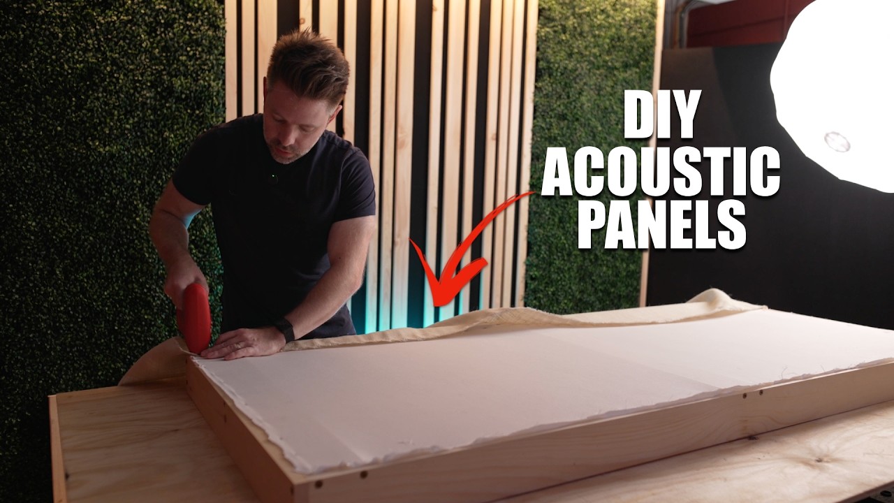 How to Build Acoustic Panels (step-by-step)