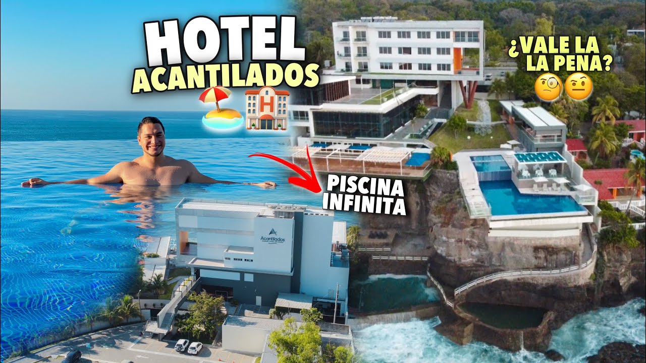 Así es HOTEL ACANTILADOS en El Salvador 🏖🏨 ¿Vale la pena? 🤔