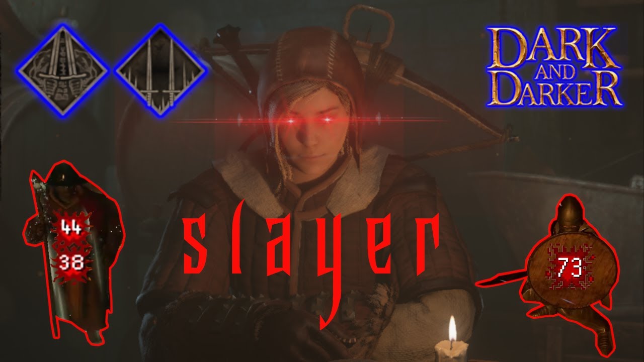 Slayer Fighter DESTROYS With ONLY Sprint | PvP | High Roller Goblin Caves | Dark and Darker | Solo